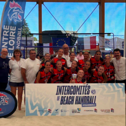 Beach Handball - 2ème place pour les Girondines aux Intercomités