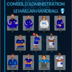 Le Haillan Handball - Le conseil d'administration fait peau neuve