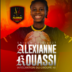 Nationale 1 - Alexiane Kouassi intègre l'équipe première du CM Floirac Cenon HB