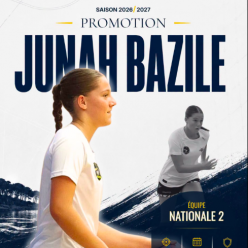 Nationale 2 - Lège Cap-Ferret - Junah Bazile promue