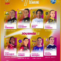 D2 - Louane Texier (SPUC) à l'honneur de la 3ème journée