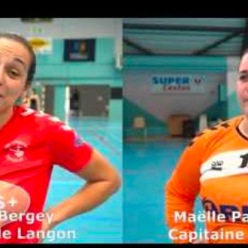 Reportage - Excellence régionale - Poule A - J2 - Mélissa Bergey (Stade Langonnais HB) : "On ne lâche jamais" ; Maêlle Paponnaud (SAG Cestas HB) : "On s'attendait à gagner"