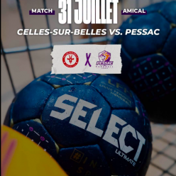 Celles s/Belle Mellois en Poitou / Stade Pessacais UC HB